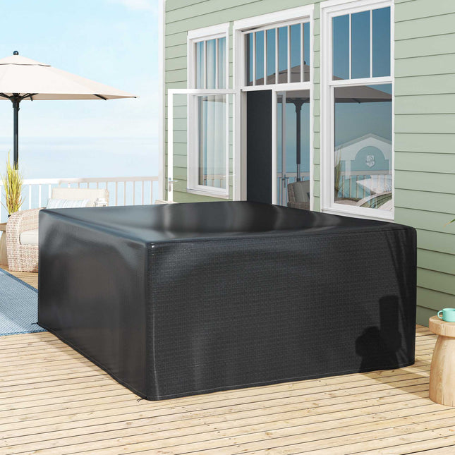 Husă pentru mobilier de exterior, impermeabilă, rezistentă la UV, 235x190 cm