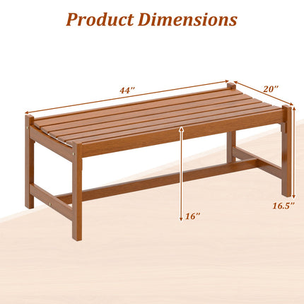 Set de 2 bănci de masă din lemn masiv pentru exterior, 112 cm, finisaj uleiat din lemn de tec