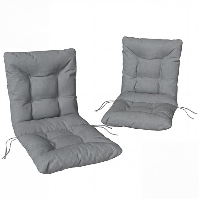 Set de perne de scaun pentru exterior, grosime 8 cm, rezistente la apă, pachet de 2