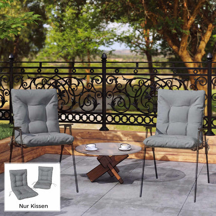 Set de perne de scaun pentru exterior, grosime 8 cm, rezistente la apă, pachet de 2