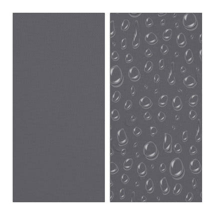 Parasol de exterior rezistent la intemperii - dreptunghiular gri