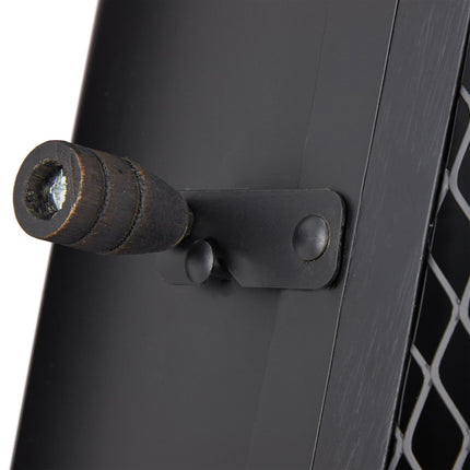 Soba de exterior neagra