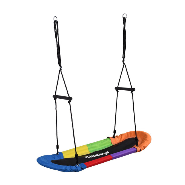 Balansoar oval, capacitate 150 kg, mânere din spumă