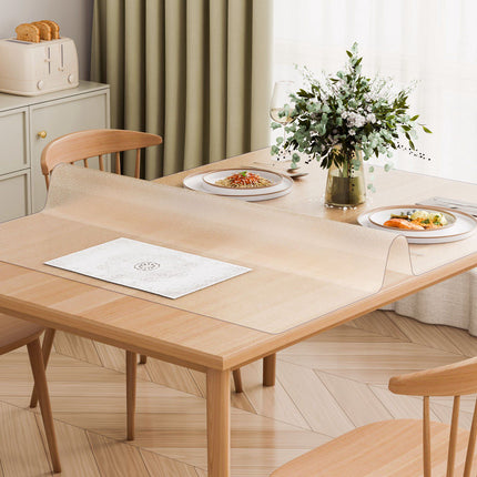 PVC Table Protector 24 x 48 Inch, 1.5 mm Frosted