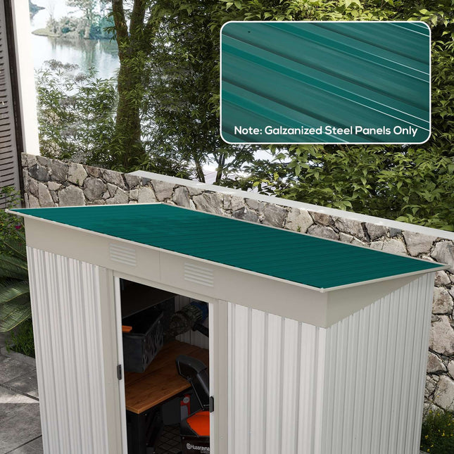 Pachet 12 tablă trapezoidală 129 x 45 cm 7 m² tablă de acoperiș galvanizată 0,25 mm tablă profil rezistentă la intemperii panouri de acoperiș din oțel galvanizat panouri de acoperiș tablă de oțel panouri din tablă ondulată pentru acoperiș