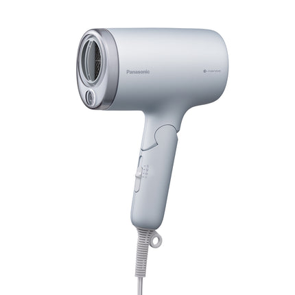 Uscător de păr Panasonic Nanoe 1600W cu duză de uscare rapidă, pliabil, gri