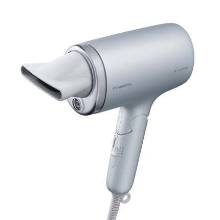 Uscător de păr Panasonic Nanoe 1600W cu duză de uscare rapidă, pliabil, gri