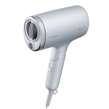 Uscător de păr Panasonic Nanoe 1600W cu duză de uscare rapidă, pliabil, gri