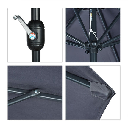 Umbrela de soare Ø 300 cm