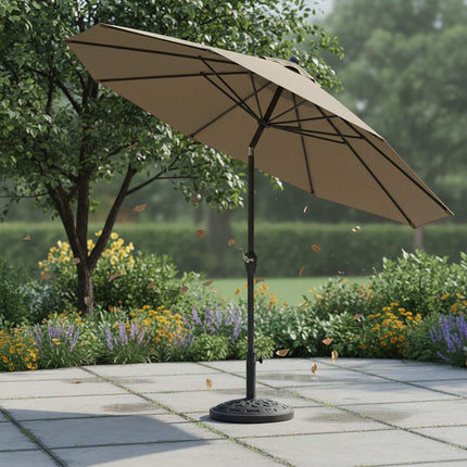 Parasol Stand 14kg with Multi-Size Pole Adapters