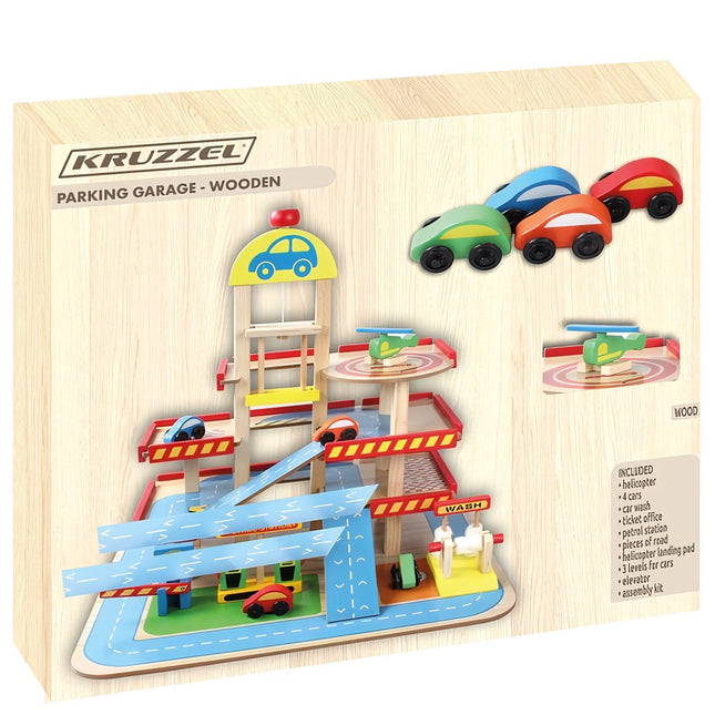Parking garage - wooden 22446