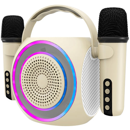 Partymic2 Wireless speaker RGB + 2 wireless. microphones