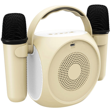 Partymic2 Wireless speaker RGB + 2 wireless. microphones