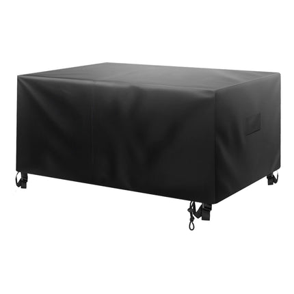 Patio Furniture Cover 420D Waterproof, 239x239x71 cm, Black