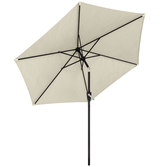 Umbrelă de terasă, 270 cm, protecție UV UPF 50+