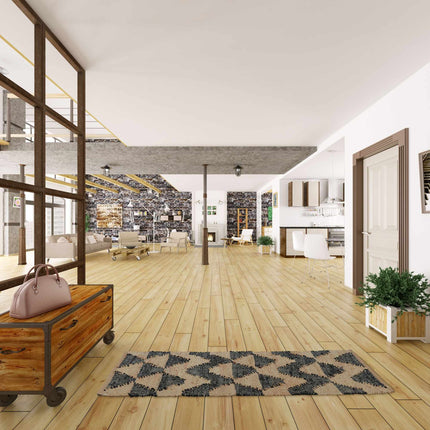 Covor de iută cu model 70 x 140 cm