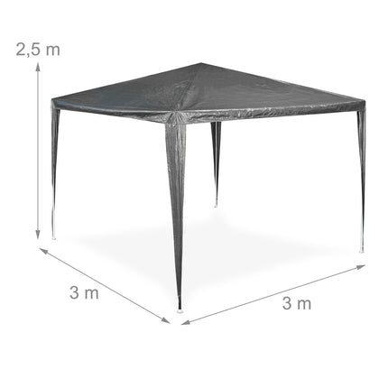 Pavilion din antracit 3x3 m