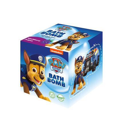 Paw Patrol bilă efervescentă de baie 165 g Chase, mure