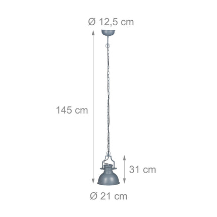 Lampă suspendată design industrial