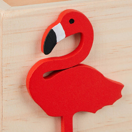 Suport stilou cu flamingo
