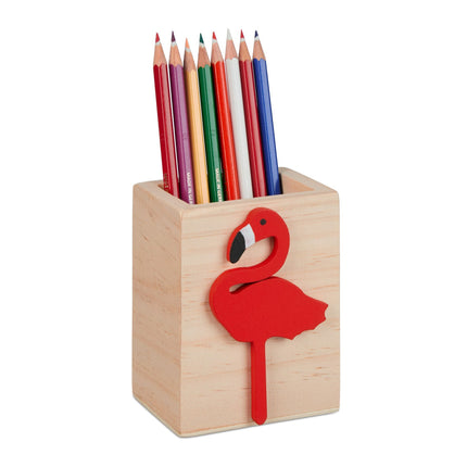 Suport stilou cu flamingo