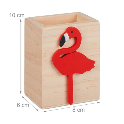 Suport stilou cu flamingo