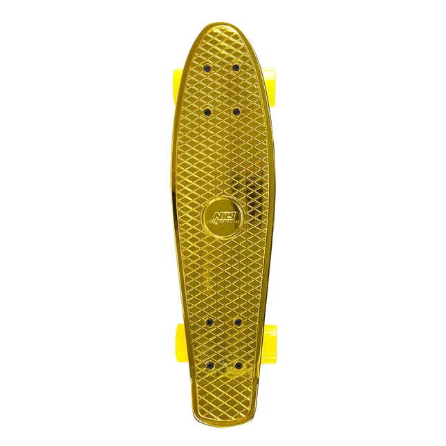 Skateboard Pennyboard, galben, punte Electrostyle