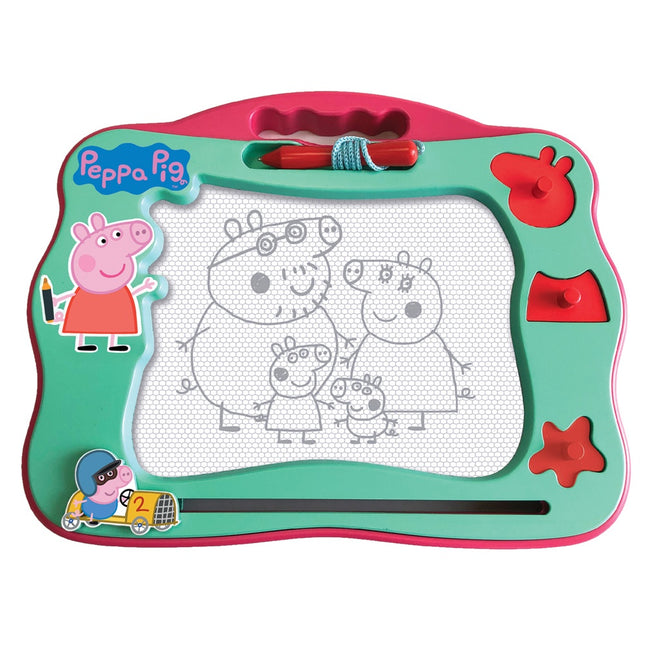 Peppa Pig Tablă magnetică de desen pentru călătorii
