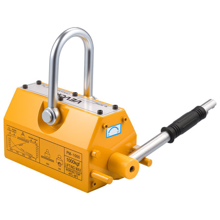 Permanent Magnetic Lifter, 1000kg N42, Release Handle