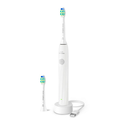 Philips Sonicare Electric Toothbrush with 2 Modes, White, 2-Minute Timer