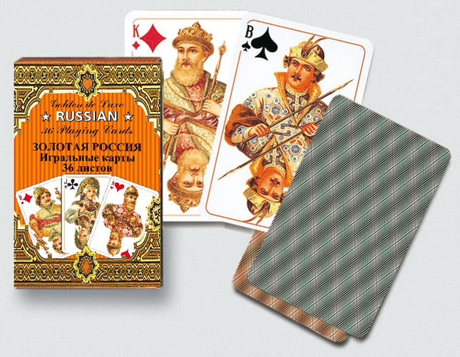 Piatnik Cărți de joc Golden Russian