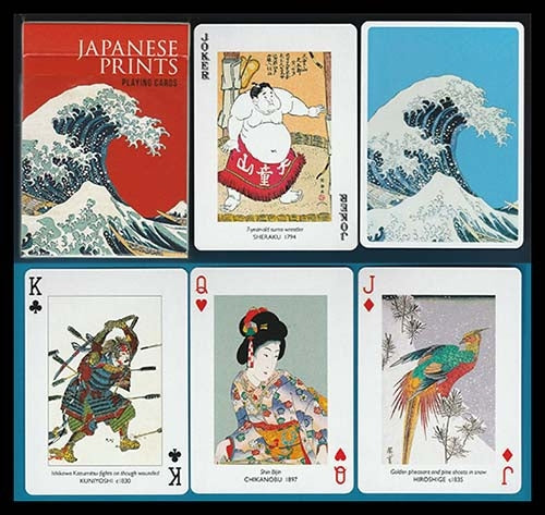 Piatnik Cărți de joc Stampe japoneze