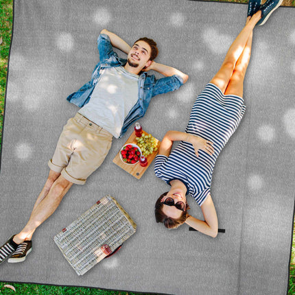 Pătură de picnic 200 x 200 cm în oase