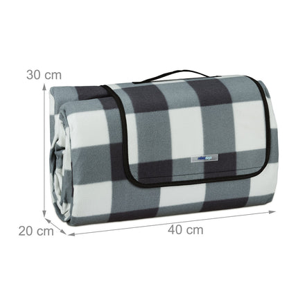 Pătură de picnic 300 x 200 cm în carouri