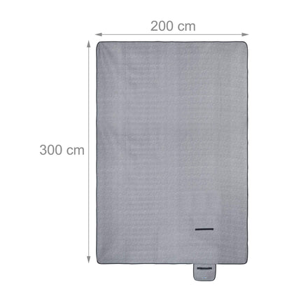 Pătură de picnic 300 x 200 cm în oase