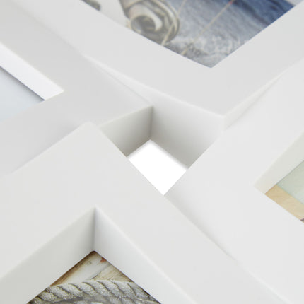 Picture frame for multiple photos