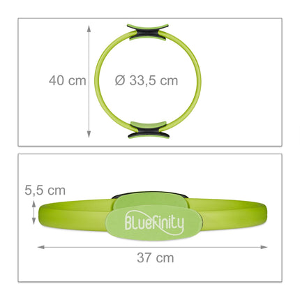 Inel Pilates verde