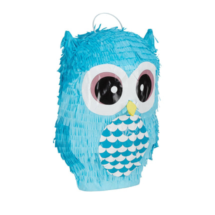 Pinata bufniță albastră