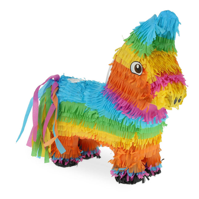 Pinata măgar colorat