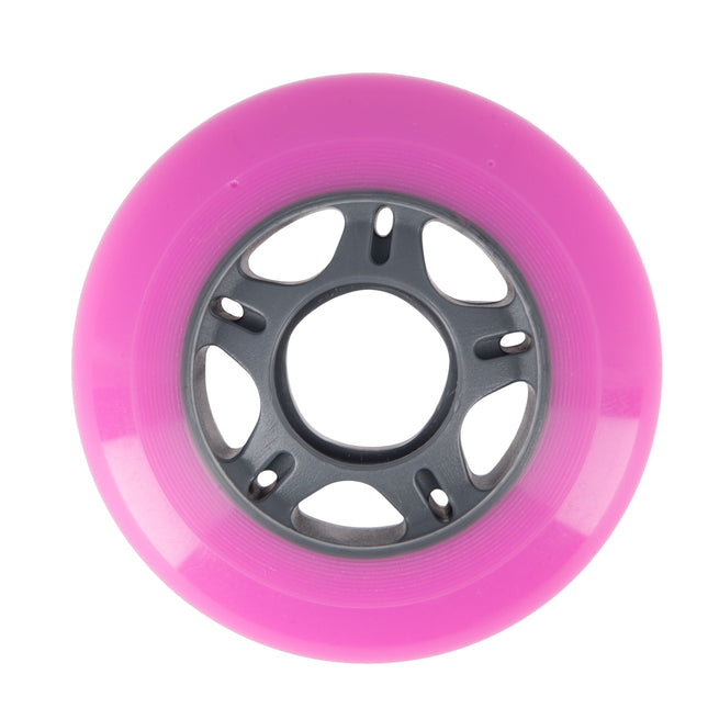 Roți de skateboard roz 72x24mm 82A, set de 4