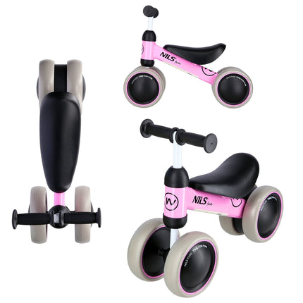 Pink Balance Bike – Scaun ușor, reglabil