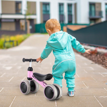 Pink Balance Bike – Scaun ușor, reglabil