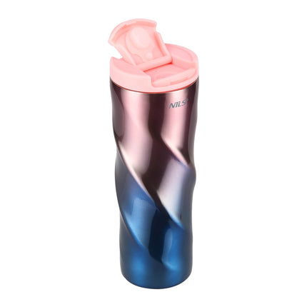 Cupa termica roz, izolata, 22 oz