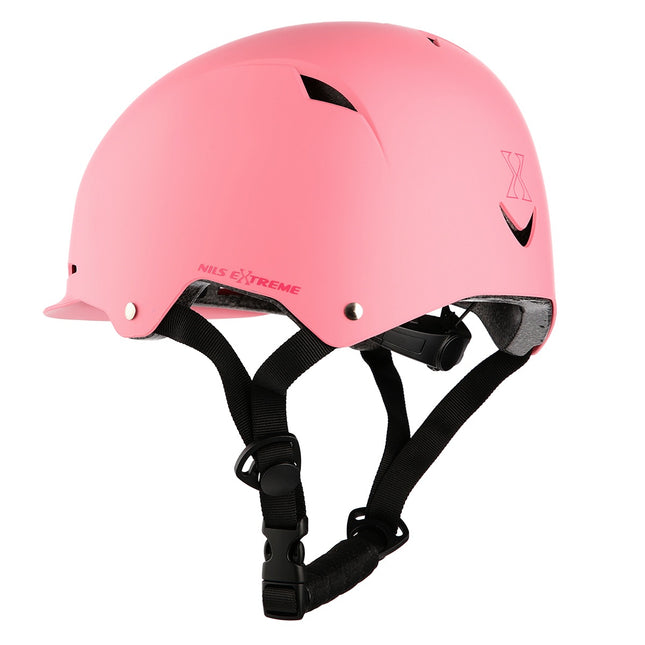 Casca roz XS, 49-54 cm, usoara, reglabila