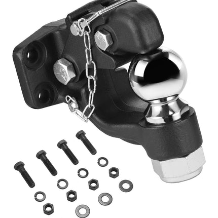 Pintle Hook Hitch, 20,000 lb, 2-5/16 Ball, Kit