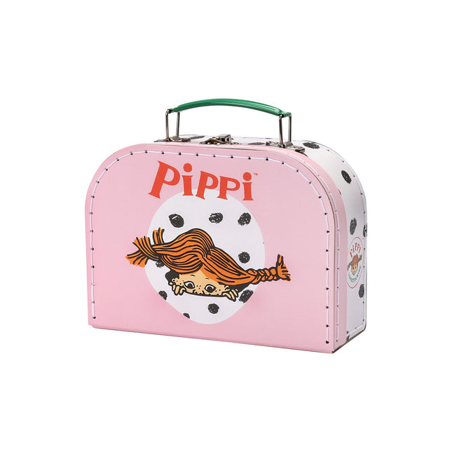 Valiză de joacă Pippi 20 cm, roz
