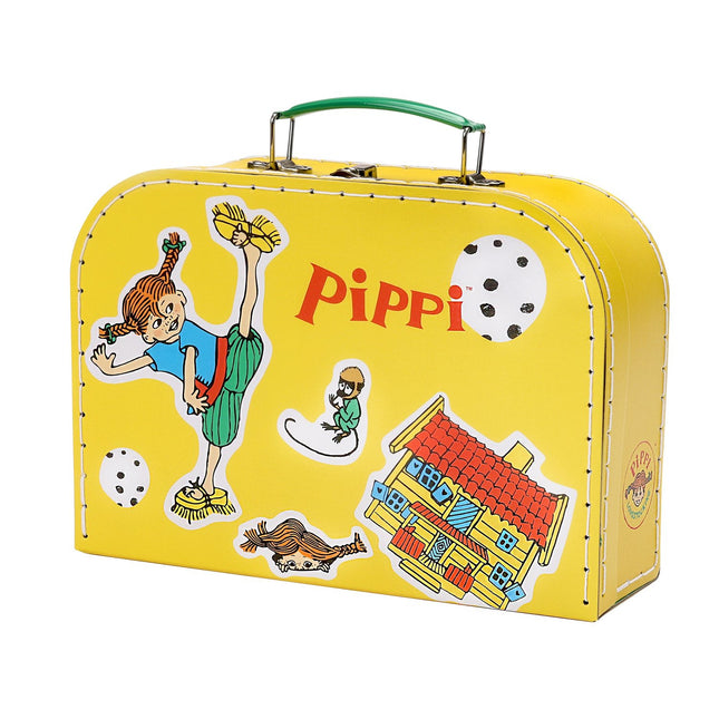 Valiză de joacă Pippi 25 cm, galben