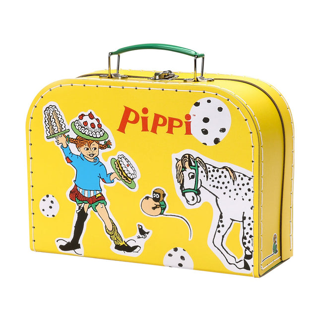 Valiză de joacă Pippi 25 cm, galben