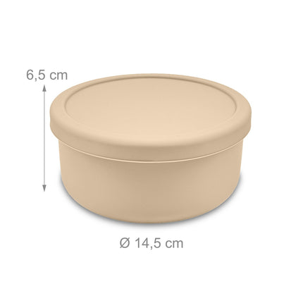 Cutii de dospit pentru aluat de pizza cu capace, pachet de 4