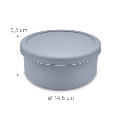 Cutii de dospit pentru aluat de pizza cu capace, pachet de 4